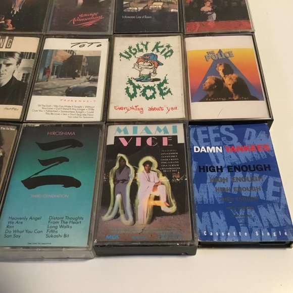 70's And 80's Rock Cassette Tape Lot Of 15: Frampton, Sting, Ugly Kid Joe, MORE! - Picture 7 of 12